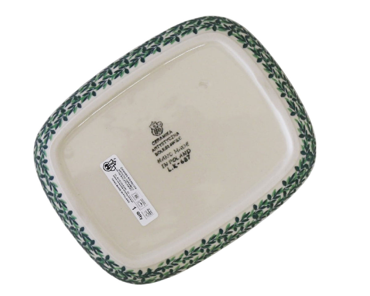 Rectangular Snack Plate