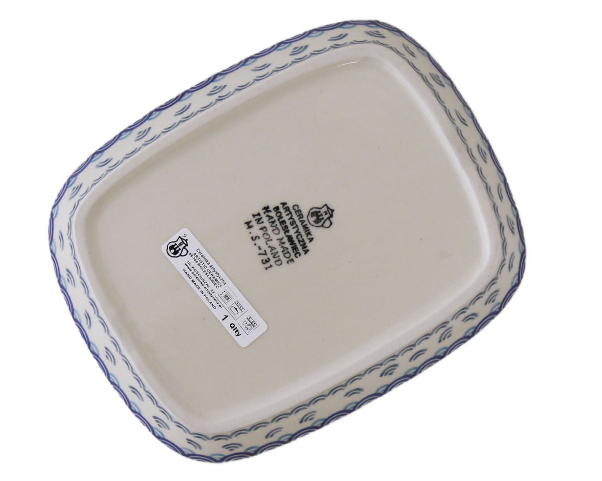 Rectangular Snack Plate