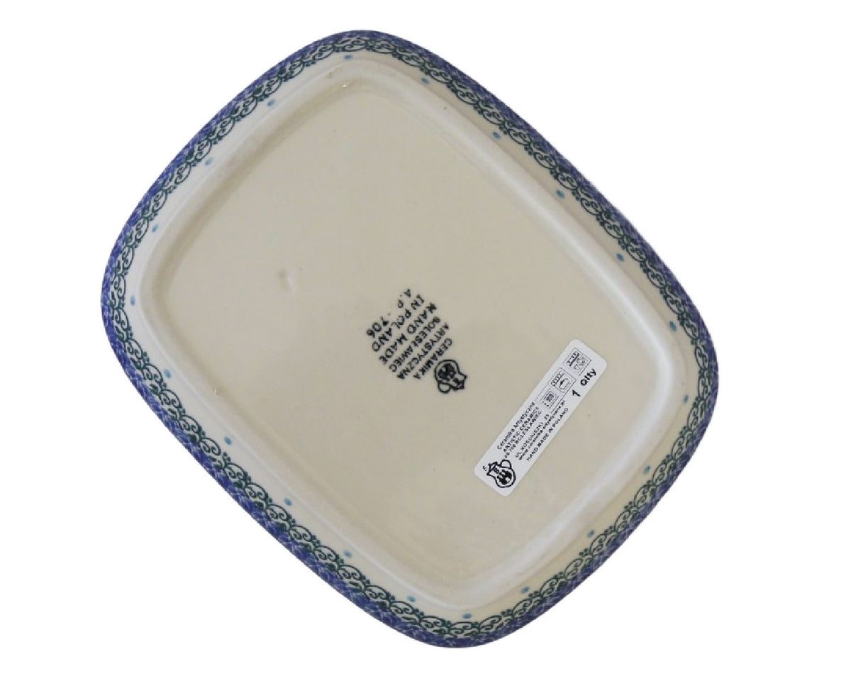 Rectangular Snack Plate