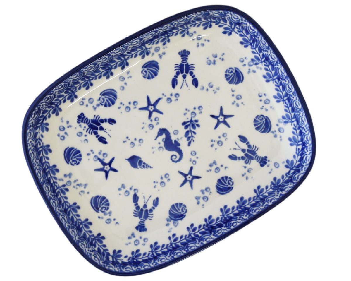 Rectangular Snack Plate