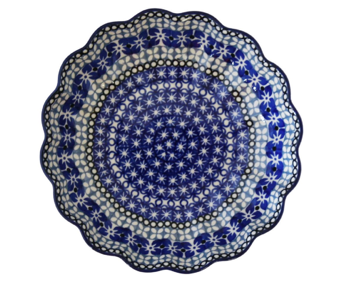 Unikat 7.5" Scalloped Bowl