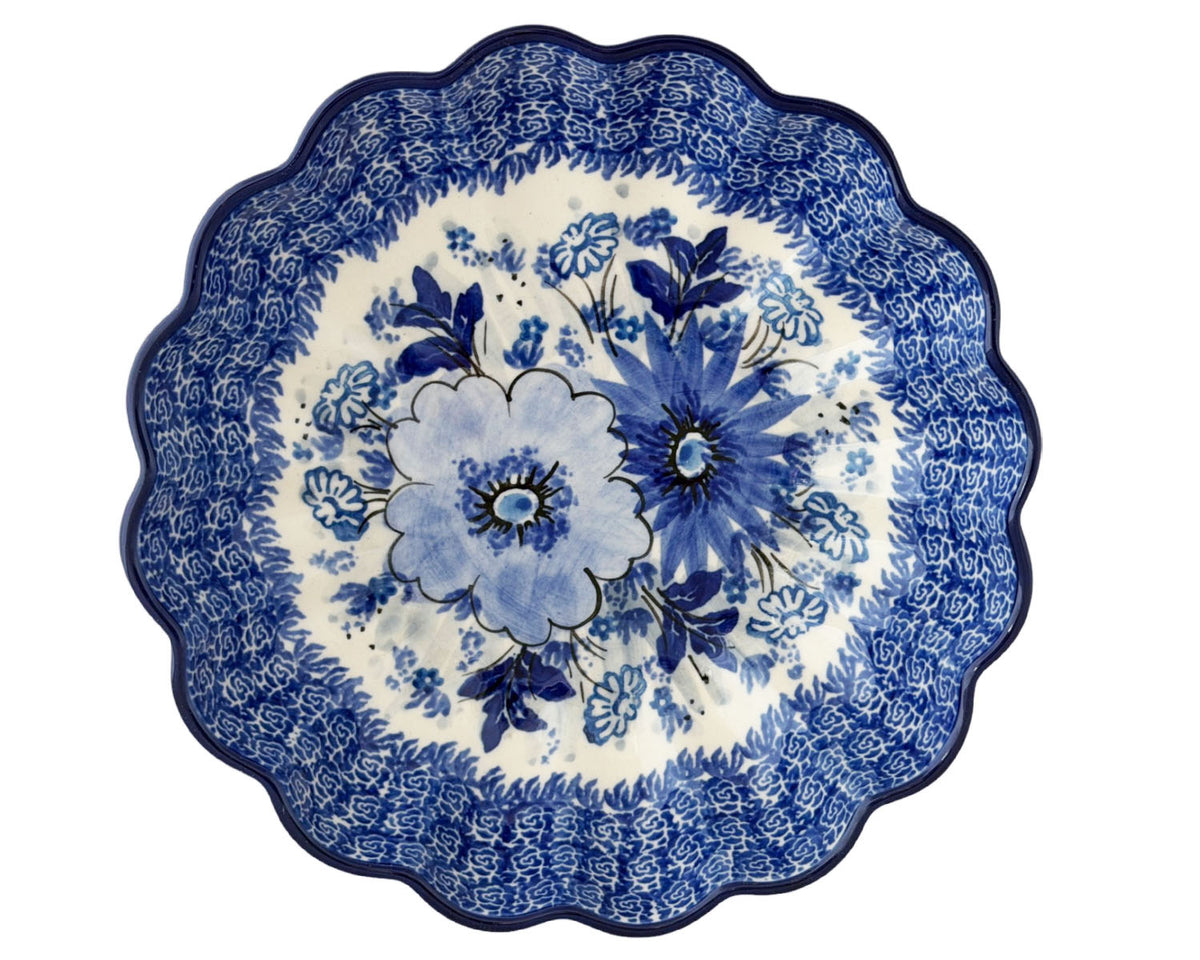Unikat 7.5" Scalloped Bowl