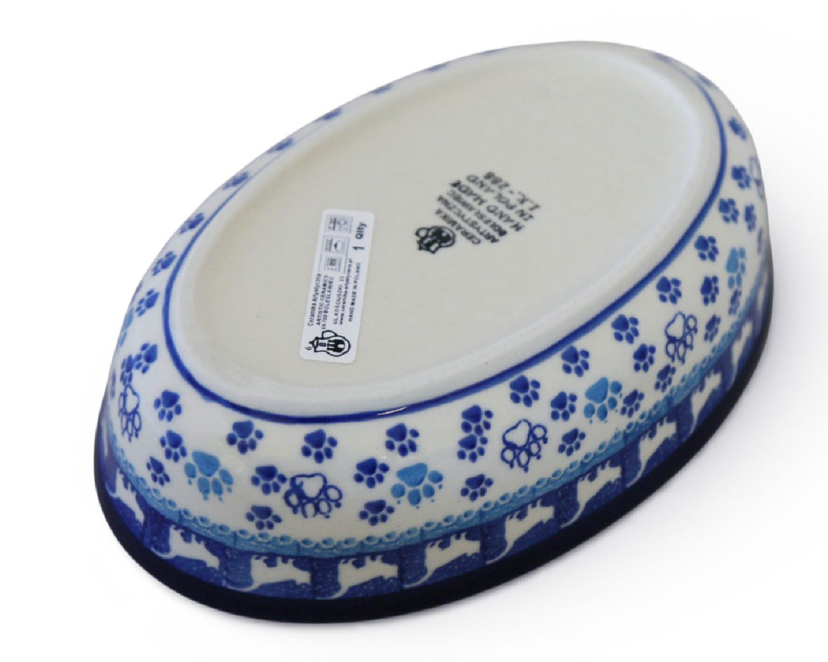 Oval 8" Baker