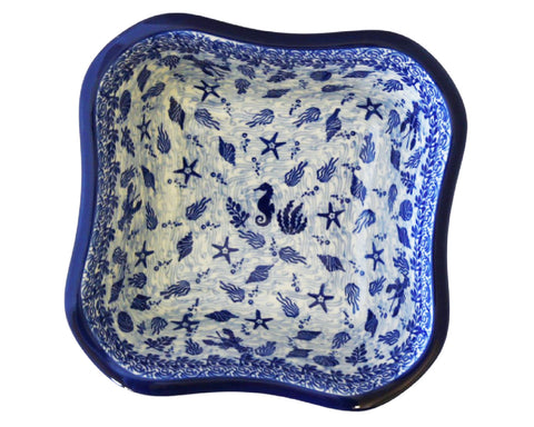 7.75" Unikat Square Baker Bowl