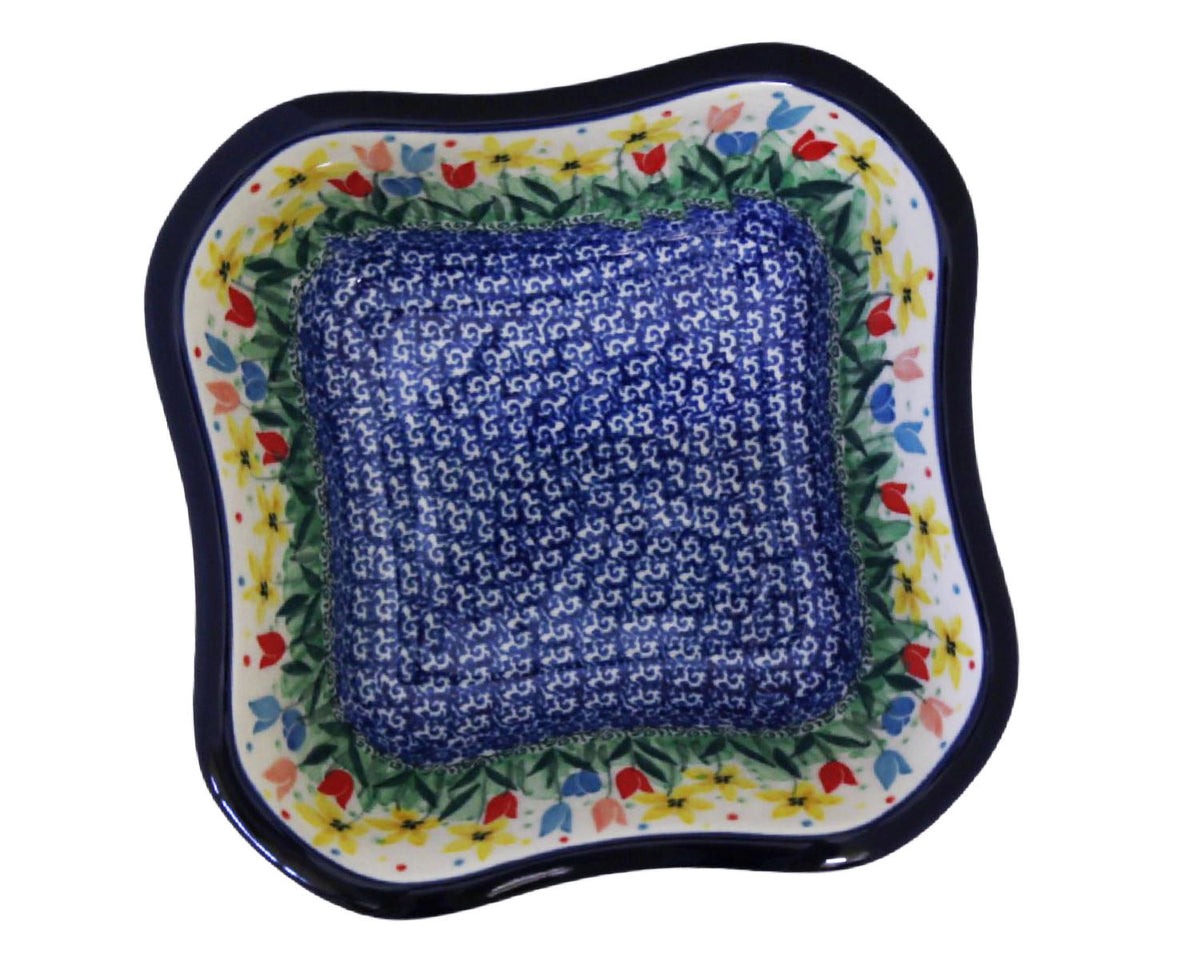 7.75" Unikat Square Baker Bowl