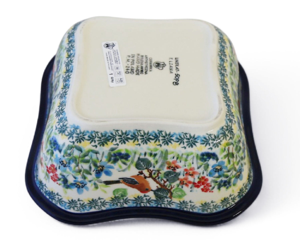7.75" Unikat Square Baker Bowl