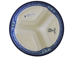 Unikat Round Divided Plate