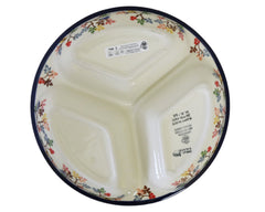 Unikat Round Divided Plate