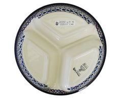 Unikat Round Divided Plate