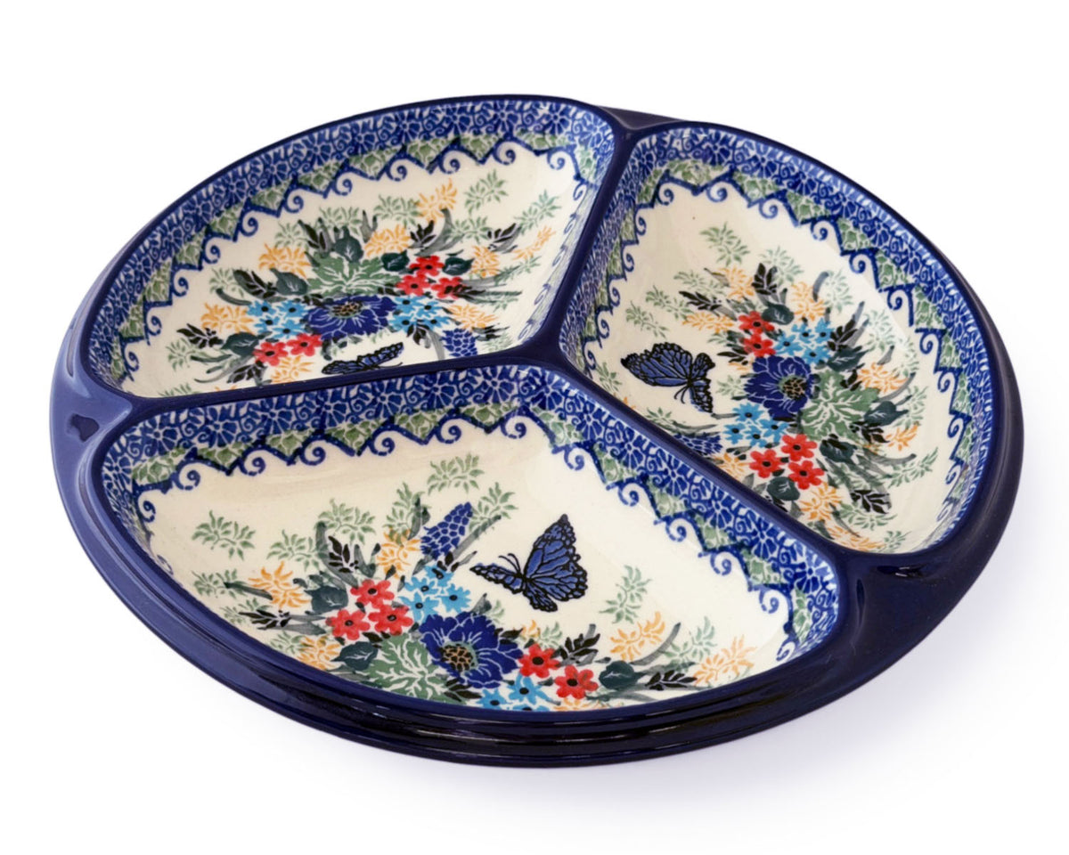 Unikat Round Divided Plate