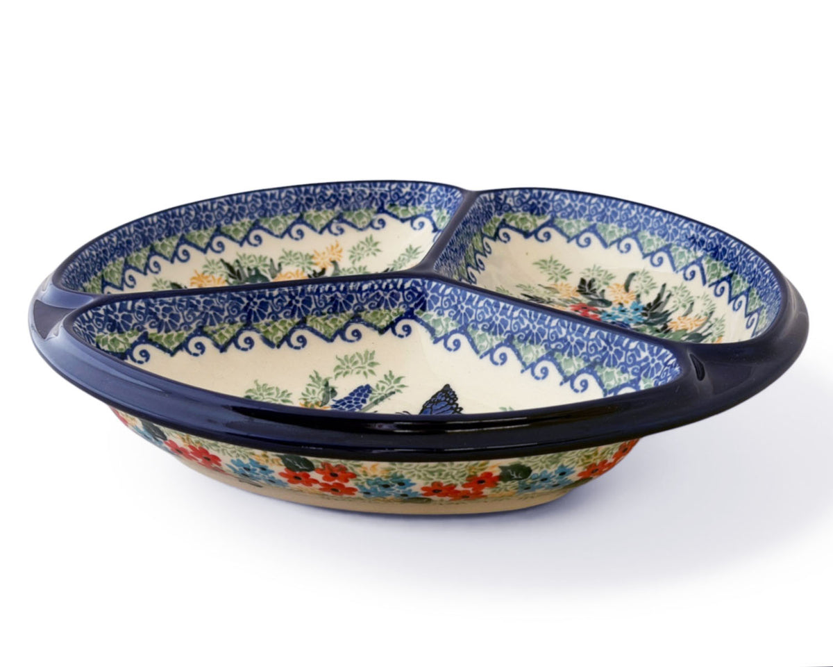 Unikat Round Divided Plate