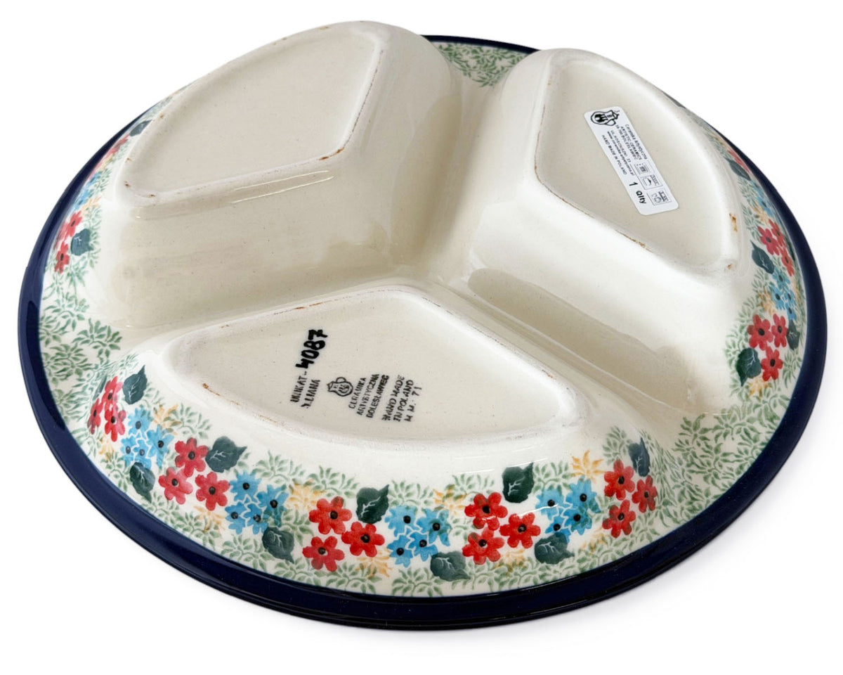 Unikat Round Divided Plate