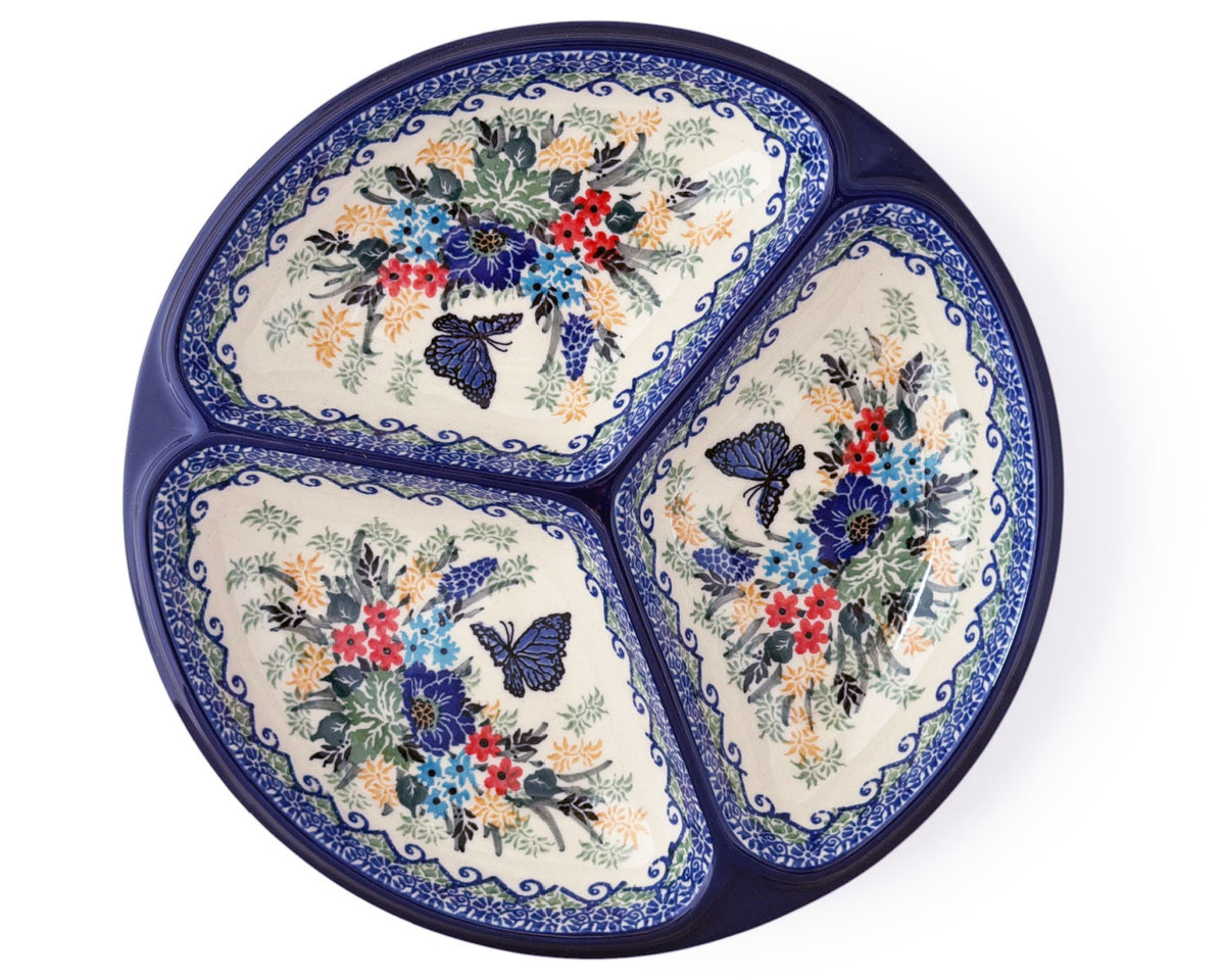 Unikat Round Divided Plate