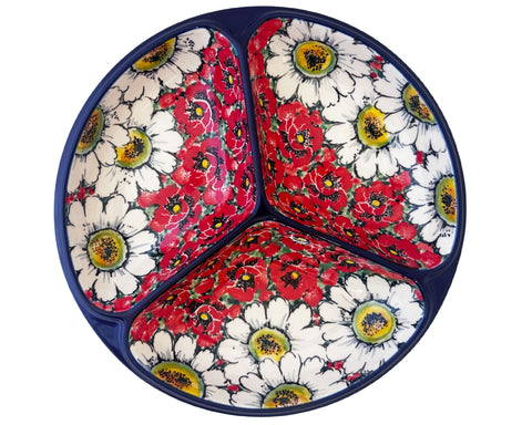 Unikat Round Divided Plate