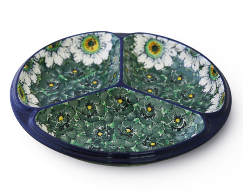 Unikat Round Divided Plate