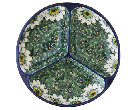 Unikat Round Divided Plate