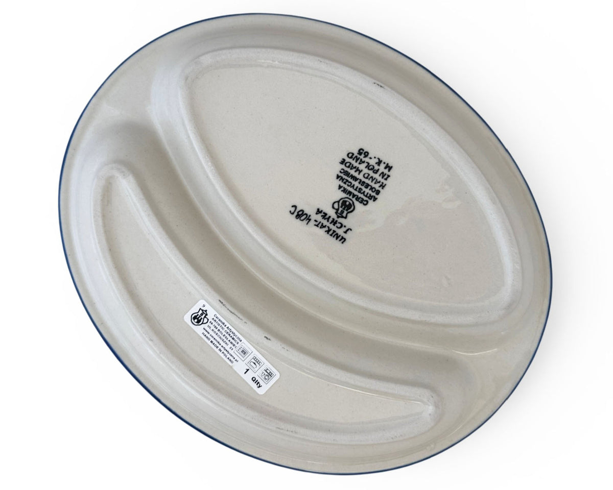 Unikat Divided Sausage Plate