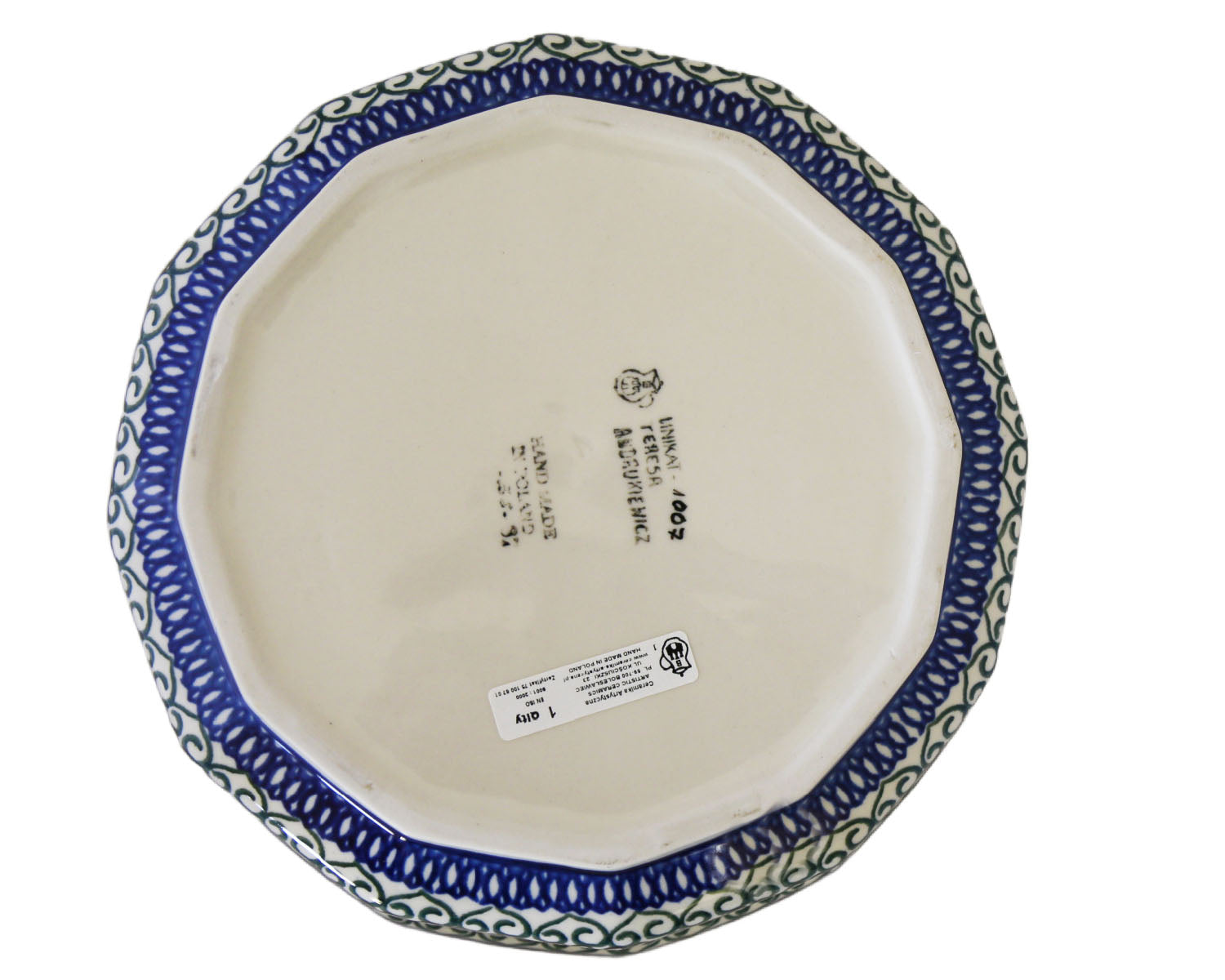 Unikat Large Baker Bowl – Pacific Polish Pottery