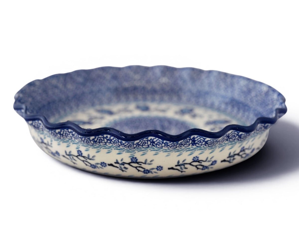 10" Unikat Ruffled Pie Baker