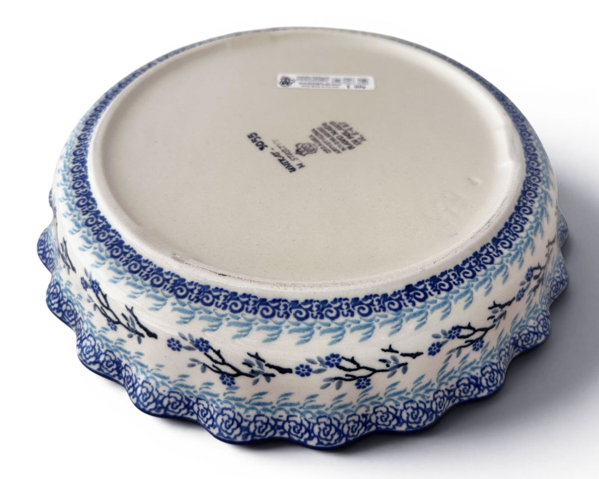 10" Unikat Ruffled Pie Baker