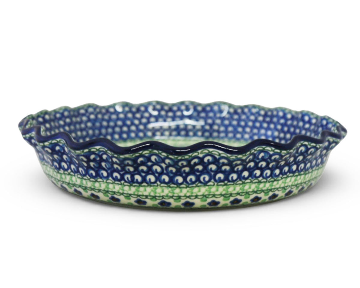 10" Unikat Ruffled Pie Baker
