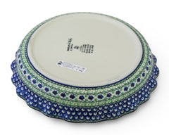 10" Unikat Ruffled Pie Baker