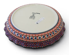10" Unikat Ruffled Pie Baker