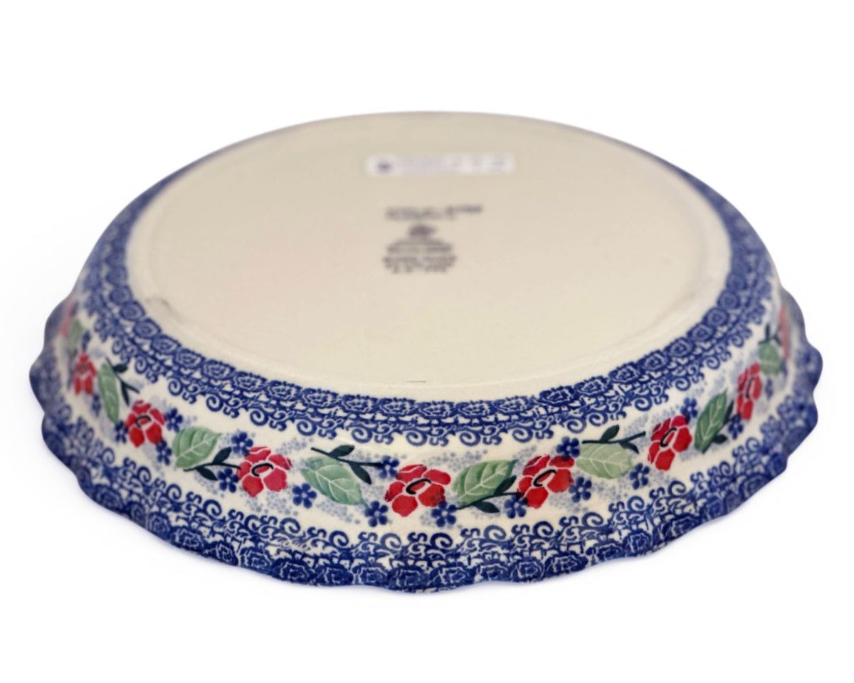10" Unikat Ruffled Pie Baker