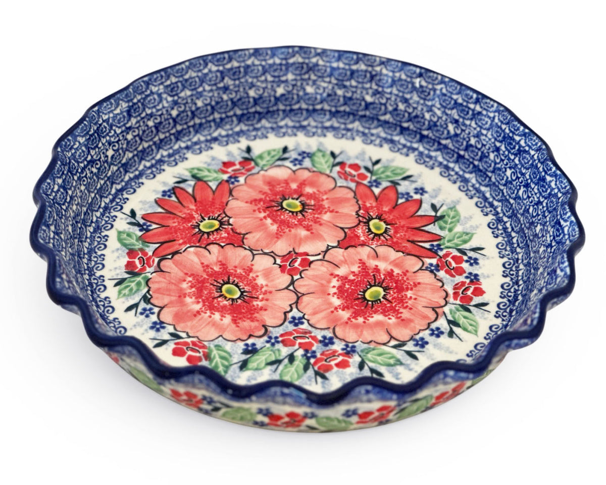 10" Unikat Ruffled Pie Baker