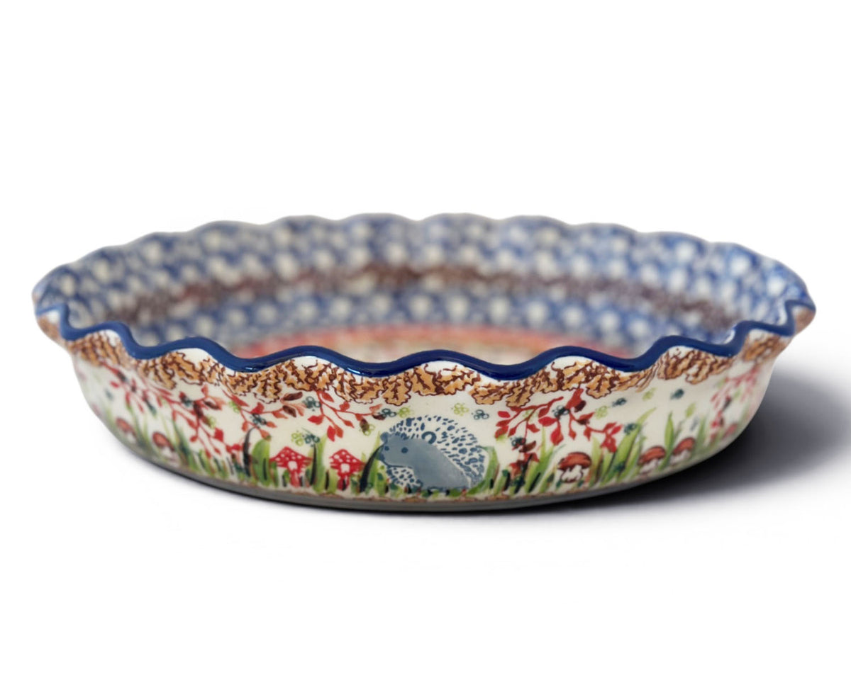 10" Unikat Ruffled Pie Baker