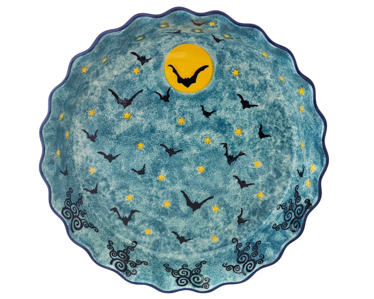 10" Unikat Ruffled Pie Baker