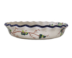 10" Unikat Ruffled Pie Baker