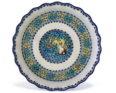 10" Unikat Ruffled Pie Baker