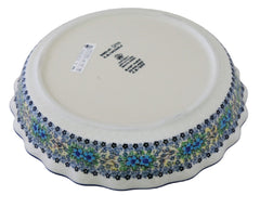 10" Unikat Ruffled Pie Baker