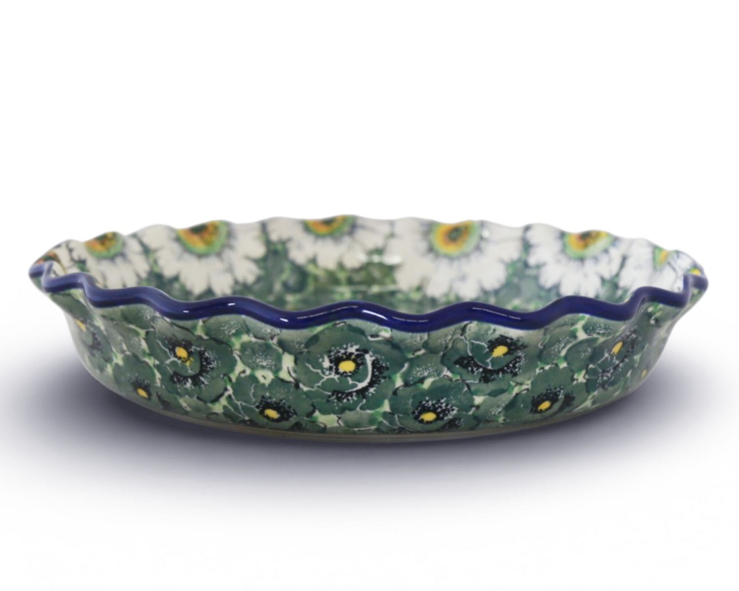 10" Unikat Ruffled Pie Baker