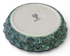 10" Unikat Ruffled Pie Baker