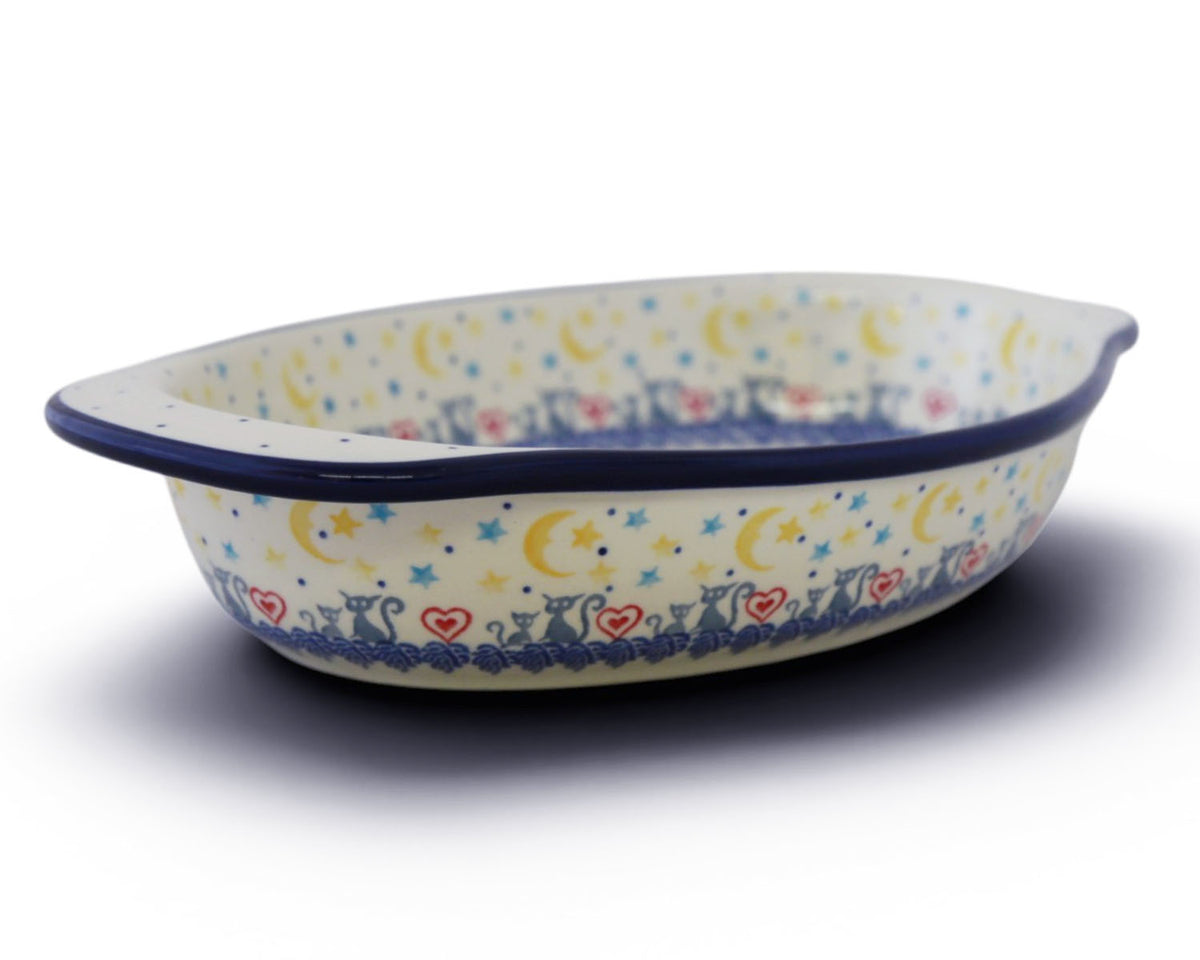 Oval 12.5" Handled Baker