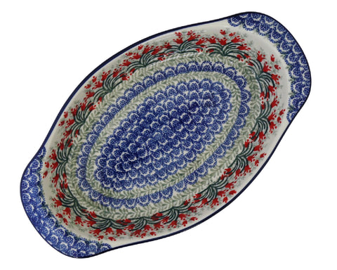 Oval 12.5" Handled Baker