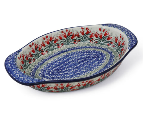 Oval 12.5" Handled Baker
