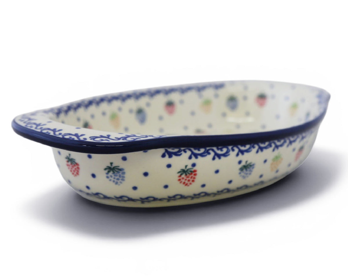 Oval 12.5" Handled Baker