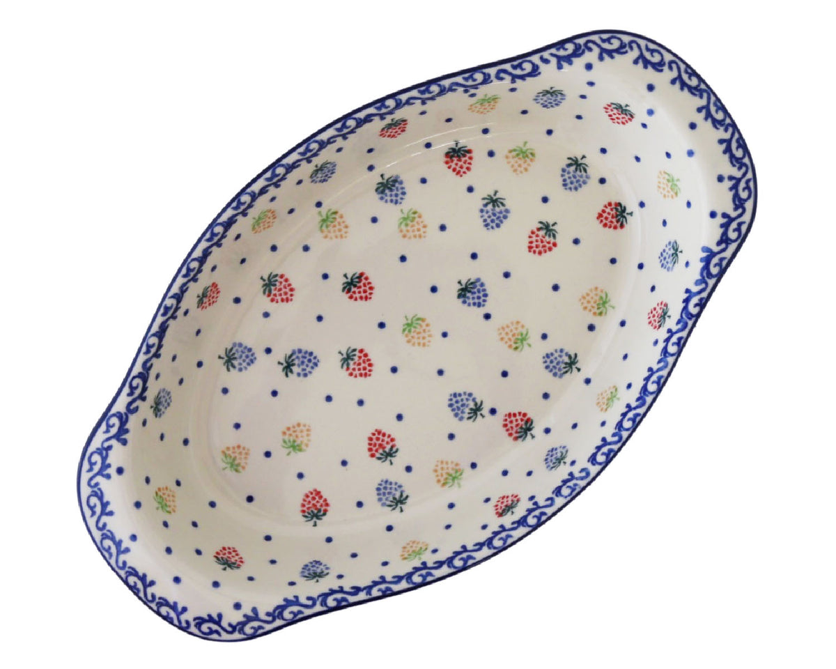 Oval 12.5" Handled Baker