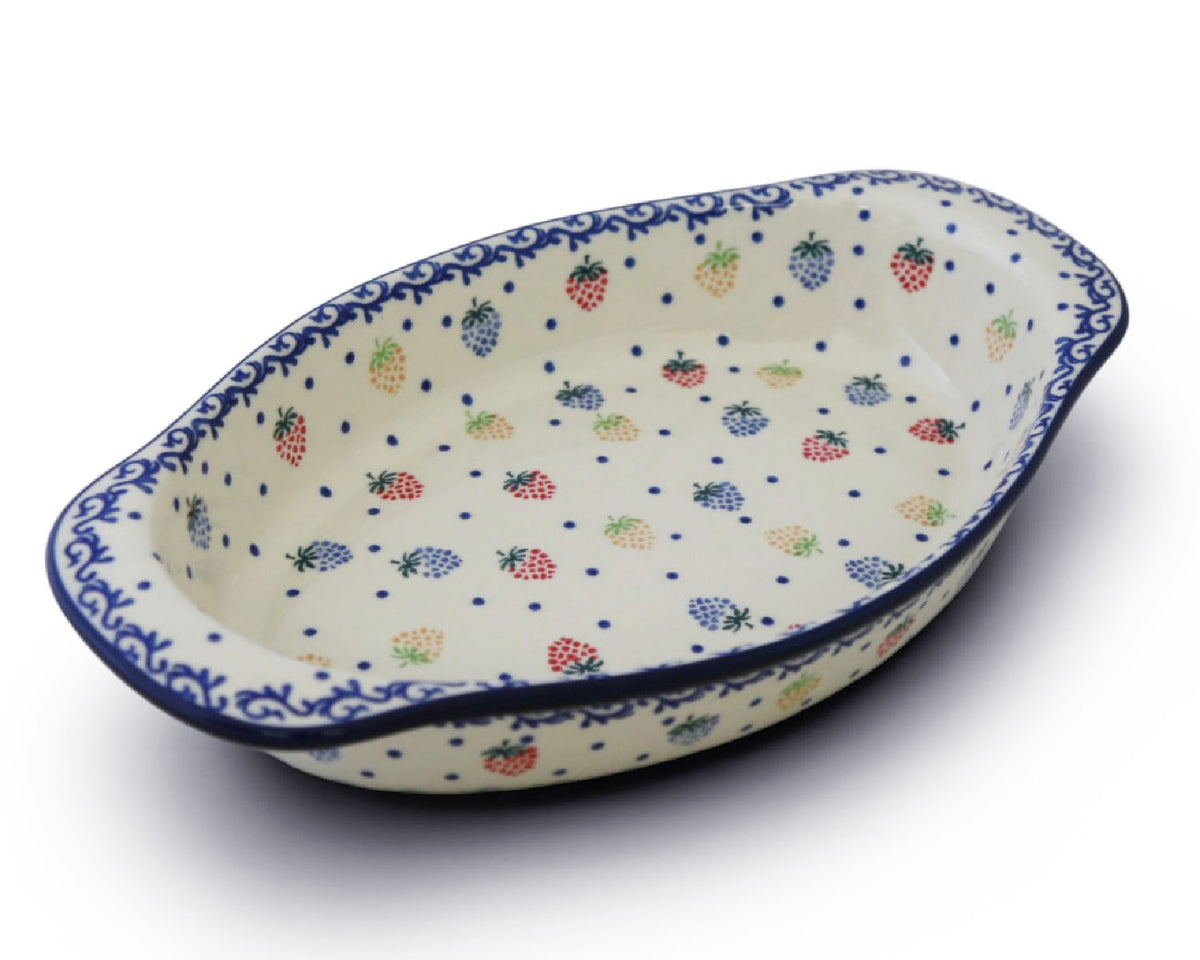 Oval 12.5" Handled Baker