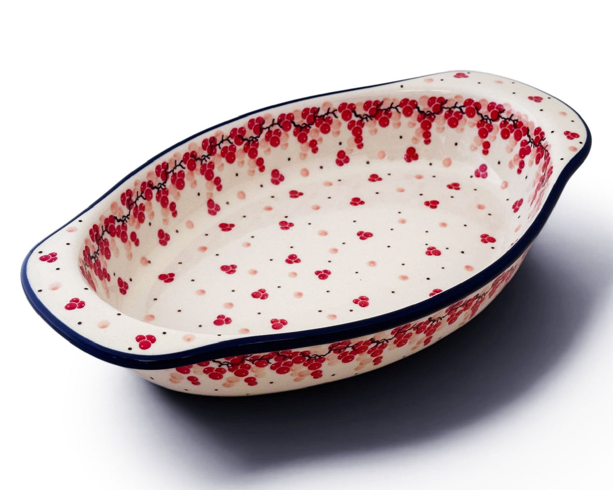 Oval 12.5" Handled Baker
