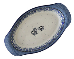 Oval 12.5" Handled Baker