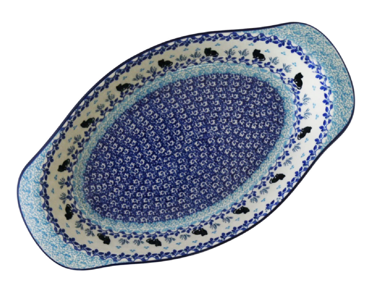 Oval 12.5" Handled Baker