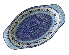 Oval 12.5" Handled Baker