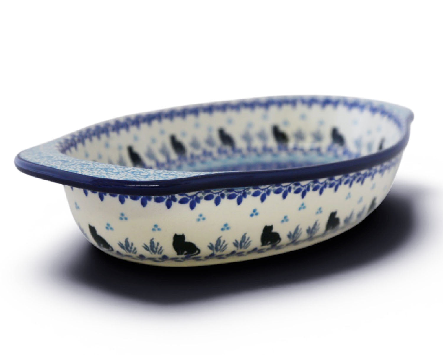 Oval 12.5" Handled Baker