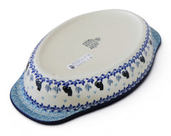 Oval 12.5" Handled Baker