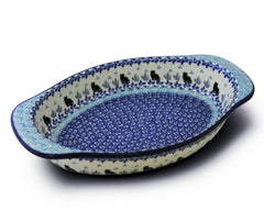 Oval 12.5" Handled Baker