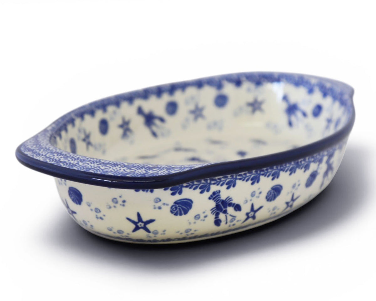 Oval 12.5" Handled Baker